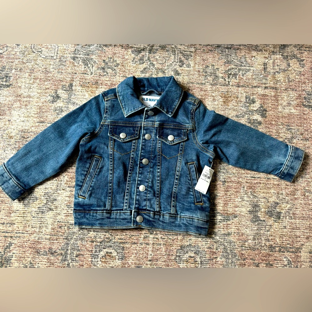Old Navy Toddler Jean Jacket (Size: 2T)